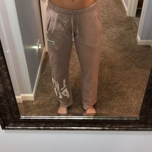 Pink Victoria Secret Sweatpants